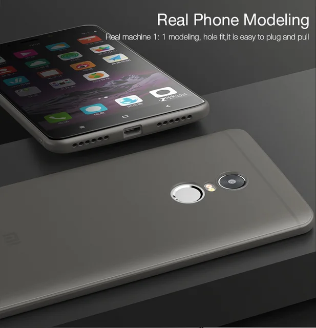 Cafele New Original Soft TPU Case For Xiaomi Redmi Note 4