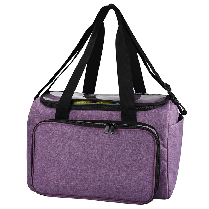 Sewing Supplies Yarn Storage Bag Handbag Yarn Organizer For All Crochet Knitting Accessory Crochet Bag For Yarn Storage
