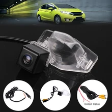 Mayitr Impermeabile di Retrovisione Inverso Backup Parcheggio Camera NTSC Sistema per Honda CRV FIT Jazz Odyssey