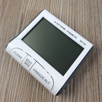 

Digital Hygrometer Thermometer Large Gauge Home Small Mini Tools LED Screen Temperature Humidity Monitor with Detector