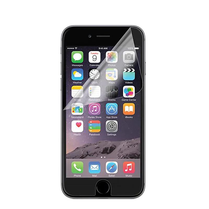 3 шт матовая пластиковая мягкая защитная пленка для экрана для iPhone 7 8 Plus X 4S 5 5S SE 6 6S XR XS Max