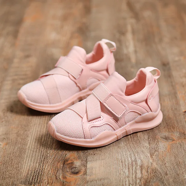 2017 Autumn breathable children leather shoes kids sneakers toddler