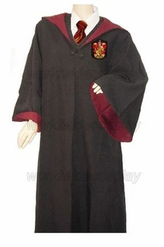 

Gryffindor Cosplay Robe Cloak Shirt Necktie from Harry Free Shipping for Halloween and Christmas