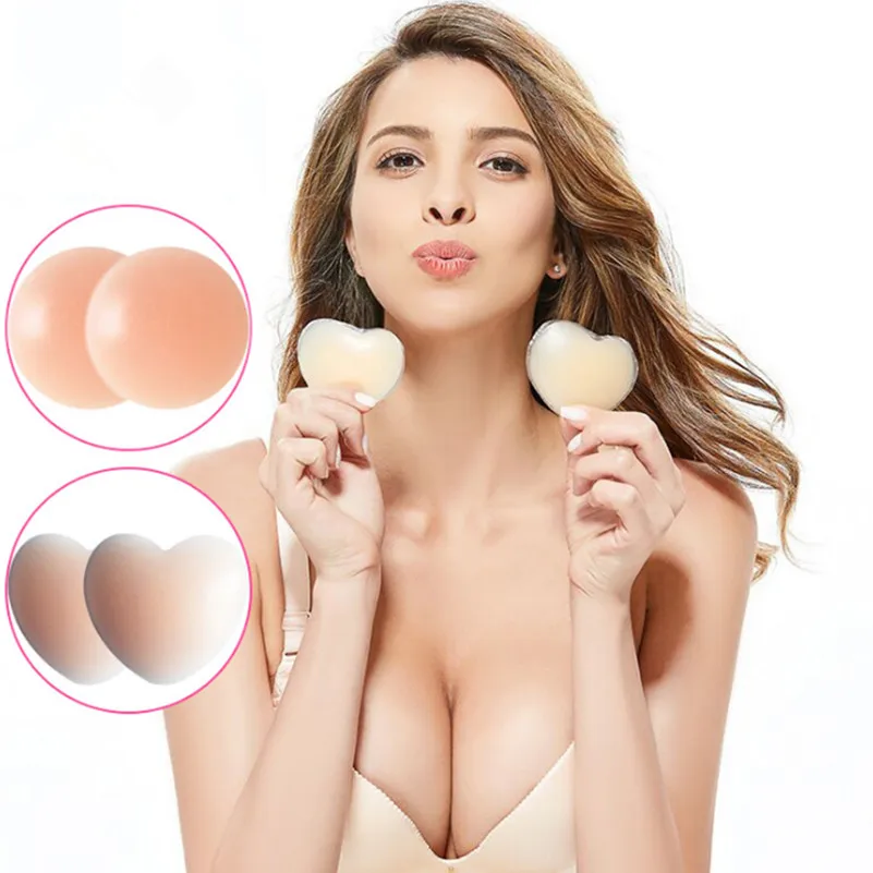 

Hot Sale Ultra-thin stealth silicone Milk is stuck Fashion mango bra and deep V dress New hidden Milk paste Chest Paste Bra