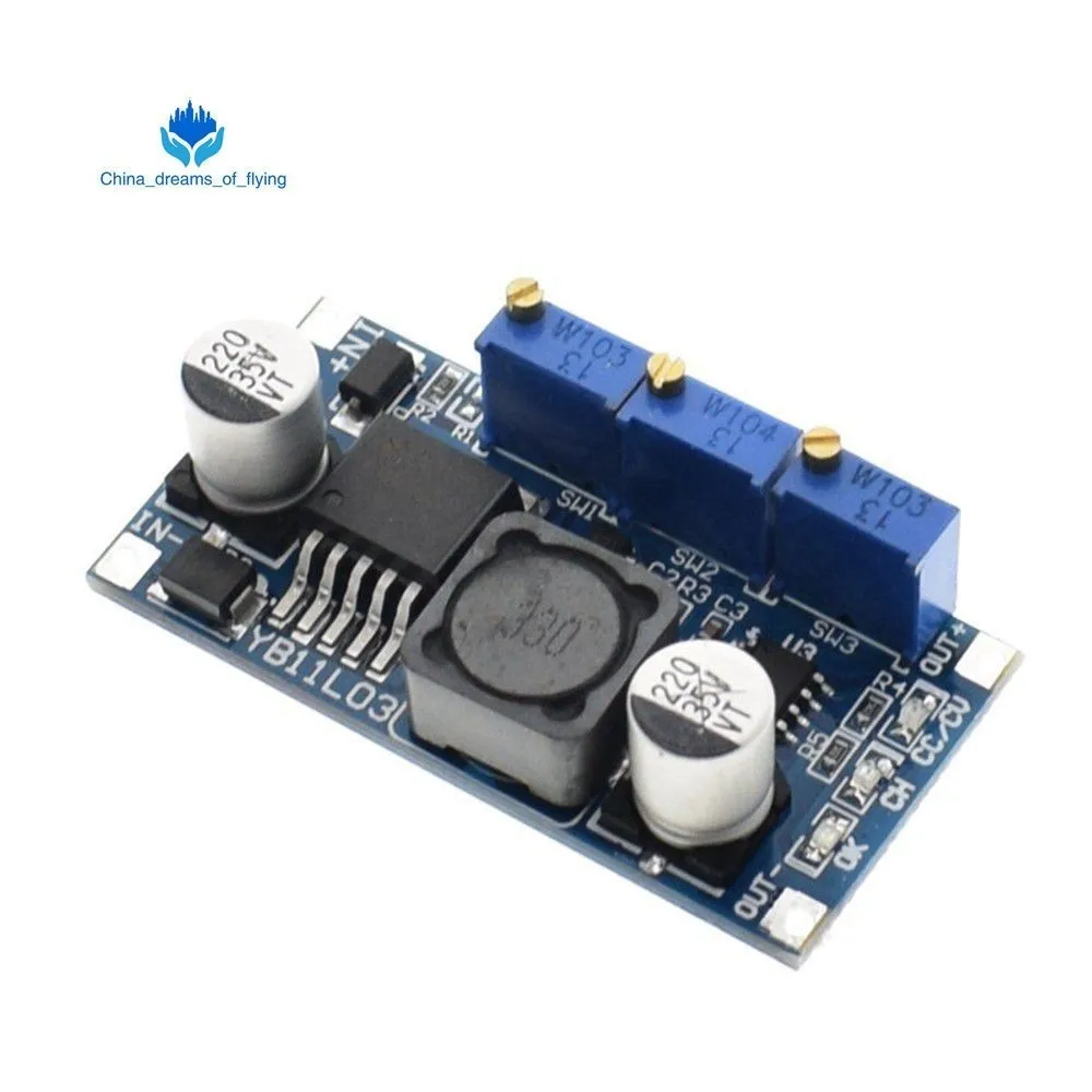 

LM2596 DC-DC Step Down CC CV Power Supply Module LED Driver Battery Charger Adjustable LM2596S Constant Current Voltage good