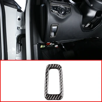 

Real Carbon Fiber Electronic Handbrake Frame Trim Stickers For Mercedes Benz C Class W205 GLC Class X253 2015-2019 Car Accessory