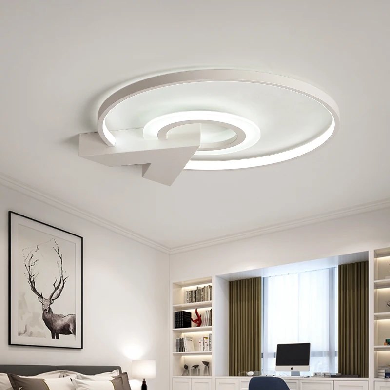 

Bedroom led ceiling lamp Simple modern atmosphere creative personality small living room Study Room Round led Ceiling Lights
