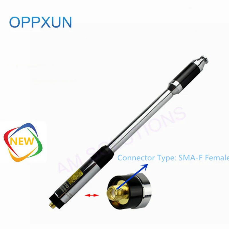 bilder für SMA-F FEMALE UHF + VHF Walkie Talkie Antenne für TK3107 2107 Baofeng UV-5R TG-UV2 Ham Radio bilder für SMA-F FEMALE UHF + VHF Walkie Talkie Antenne für TK3107 2107 Baofeng UV-5R TG-UV2 Ham Radio