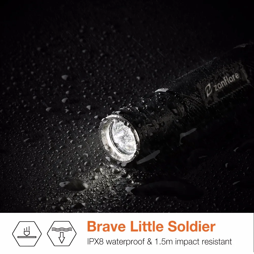 zanflare F3 AAA EDC Flashlight