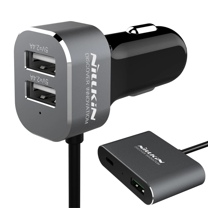 Nillkin PowerShare Quick Charge 3.0 USB Type C Adapter 57W Fast Car
