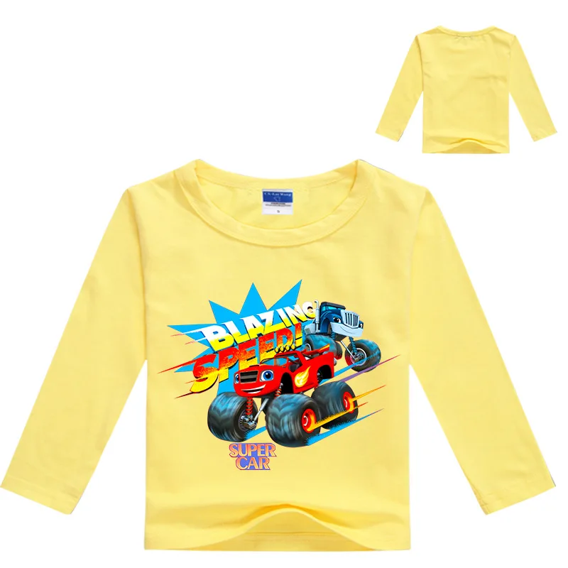 Модная футболка для маленьких мальчиков; Детские футболки; блузки; Детские блестящие Топы; одежда с принтом автомобиля; костюм для младенцев; вечерние рубашки