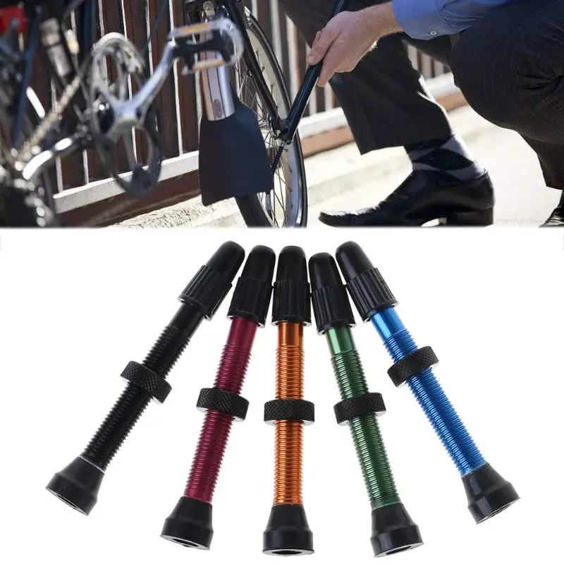 

Bicycle Valve Aluminum Alloy French Valve 46mm MTB Bike Tire Parts Accessories