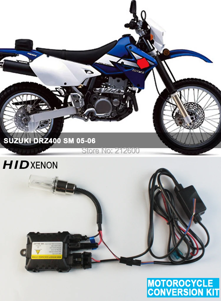 motorcycle moto hid xenon kit Headlight motorbike hid lights ballast