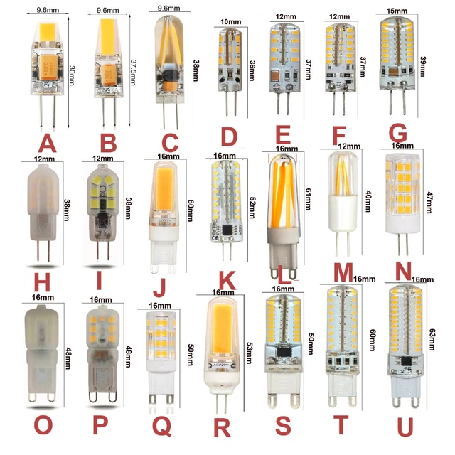 10PCS Dimmable LED G4 G9 Light Bulb 3W 6W 220V – LUMIN LAMP HOUSE
