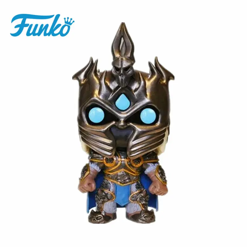 Funko Pop WOW Theme World Of Warcraft Игра виниловые куклы#15 ARTHAS#14 ILLIDAN#30 SYLVANAS ручная настольная мебель подарок - Цвет: Without Box-15