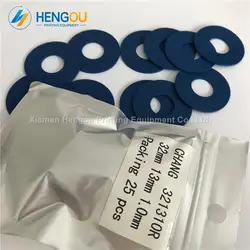 100 штук Бесплатная доставка Hengoucn запасные части машины темно-синие резиновые присоски размер 32*13*1 мм
