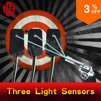 

Escape room prop Three light sensors prop shooting the laser in the same time to unlock from JXKJ1987 for chamber room puzzle