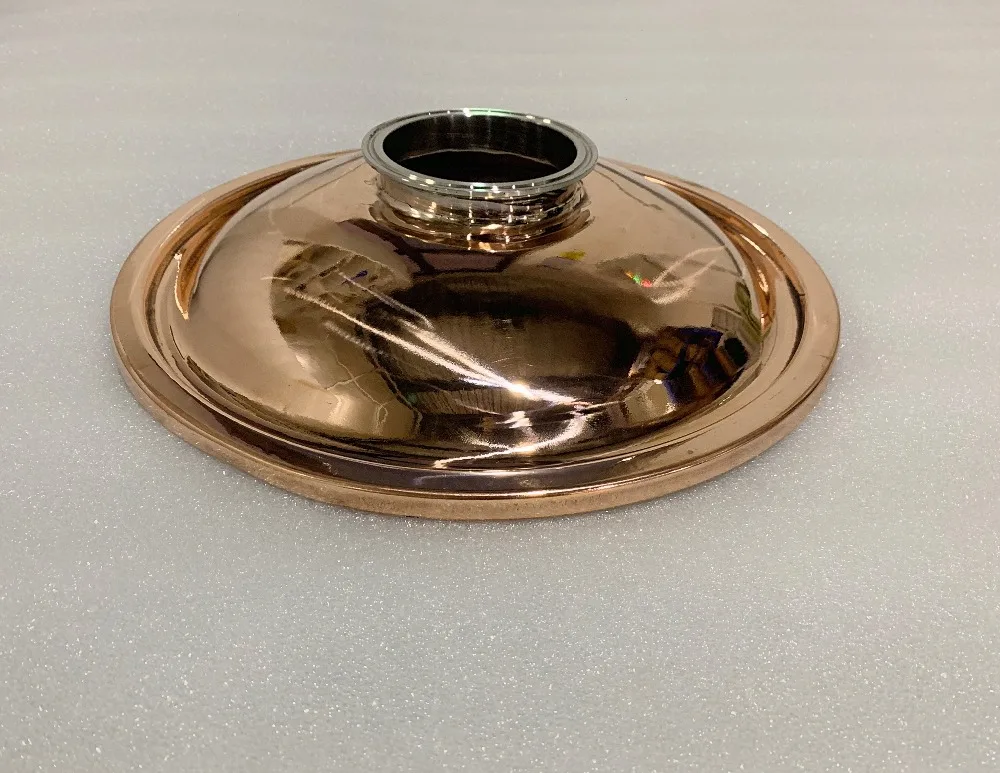 

Copper Universal Lid for tank 15, 25, 38, 55L . 4" 102mm OD119mm Tri- Clamp