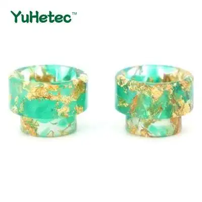 YUHETEC 810 золото пятно полимерный капельный наконечник 2 шт