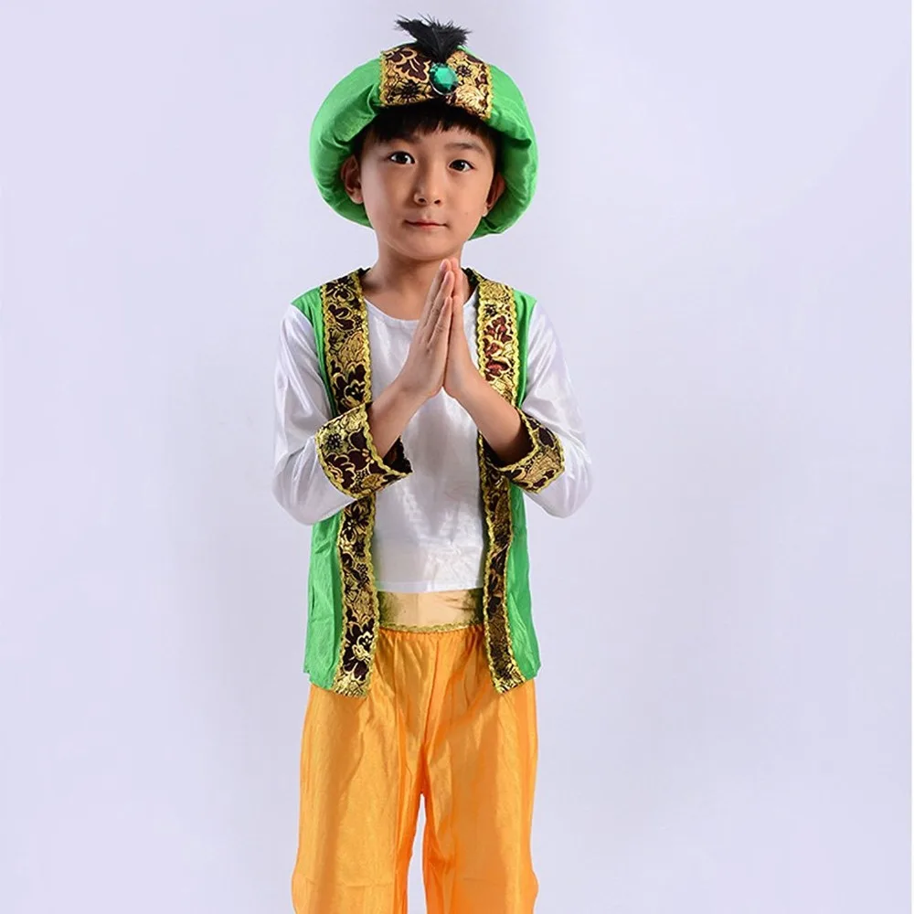 Children's Boys Novelties Arabian Prince Costume Aladdin Fairy Tale Fancy Dress (5)