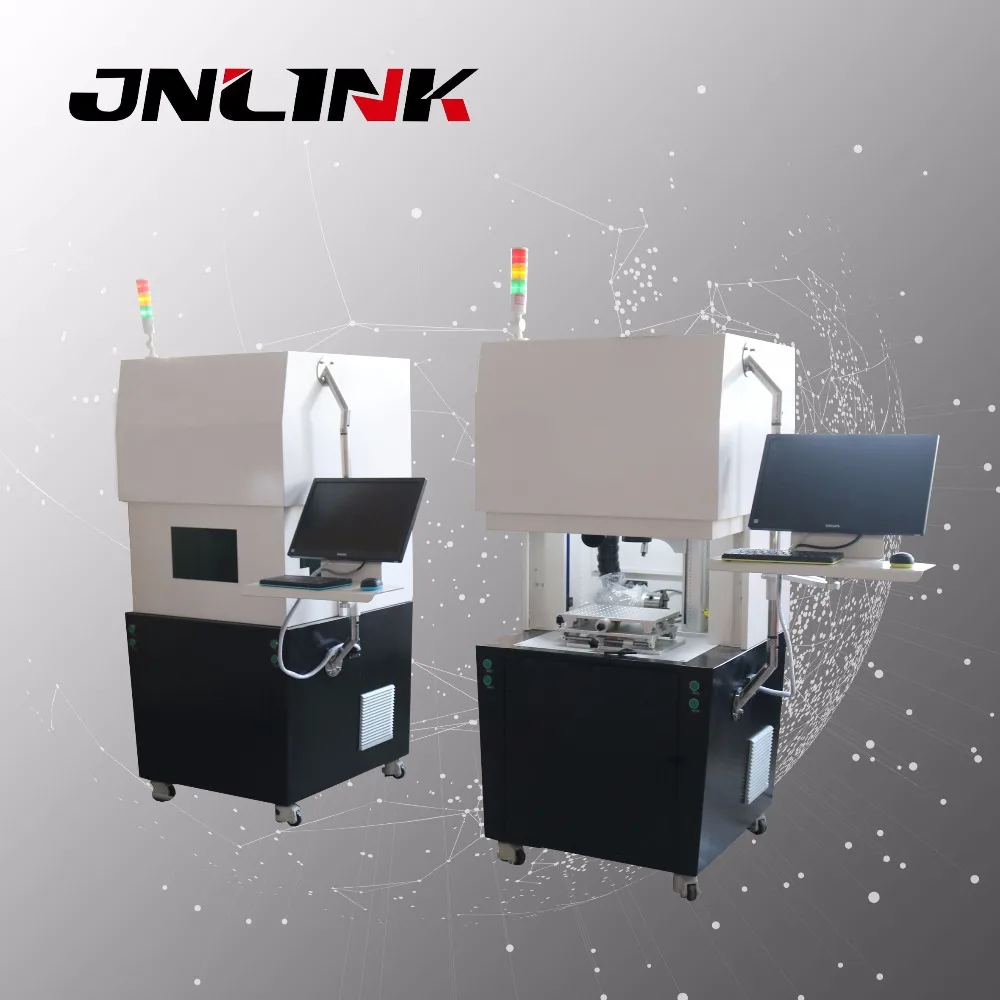 JNLINK оптоволоконная лазерная маркировочная машина цвет лазерный гравировальный