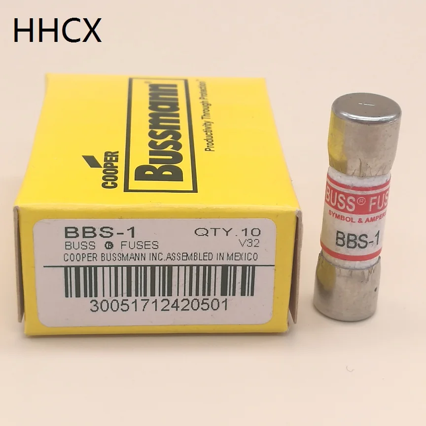 1 шт. BUSS предохранитель быстродействующий Керамика BBS 2 3 5 600VAC 1A 2A 3A 5A 10*35