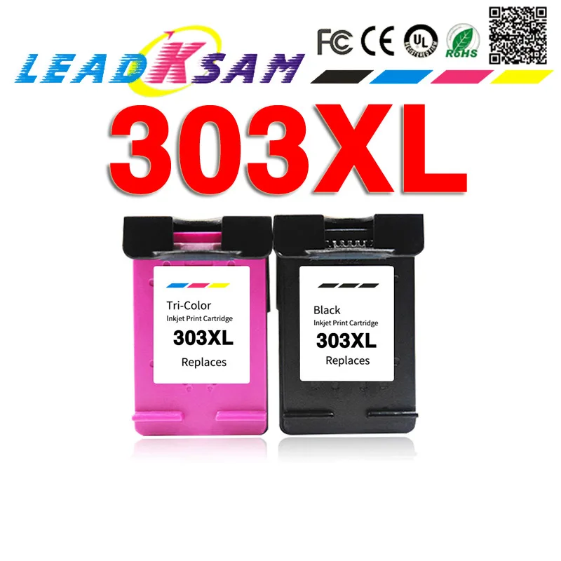303XL заполняемый картридж для чернил замены hp 303 XL ENVY фото 6020 6030 7130 7134 7830|Чернильные