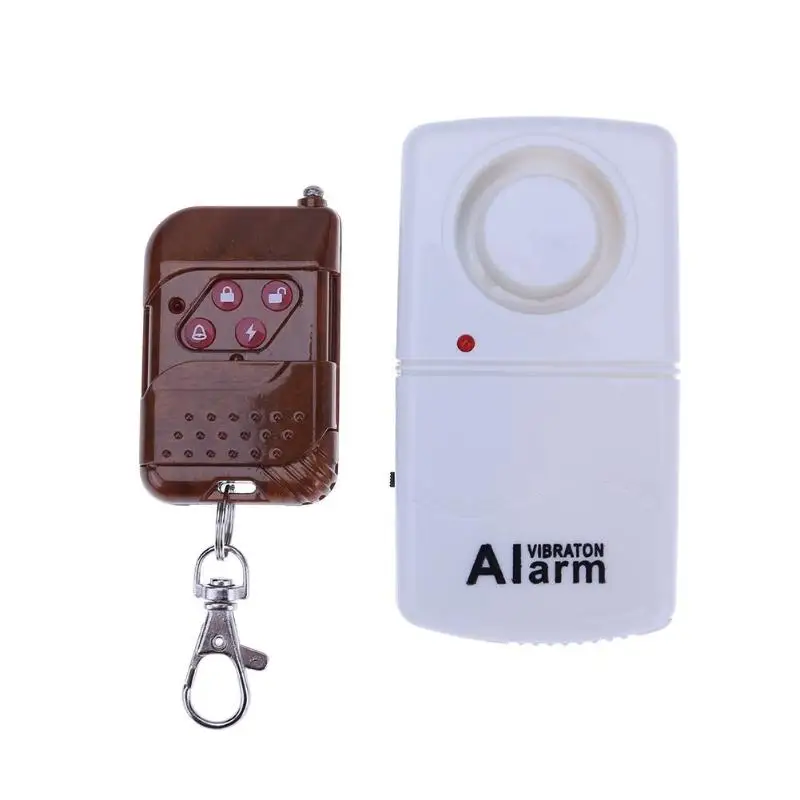 

DC 9V 110DB Remote Control Wireless Sensor Vibration Alarm Security Home Anti-thief Security Alarm System High Quality
