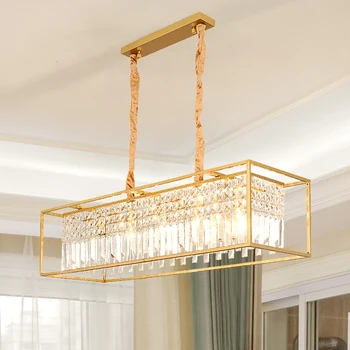 Modern Gold Metal Led Chandeliers Lighting Lustre Crystal Living Room Led Pendant Chandelier Light Bedroom Hanging Lamp Fixture luxury diamond led chandelier crystal lamp modern crystal light fixture circle hanging lustres led decorate luminaire home light