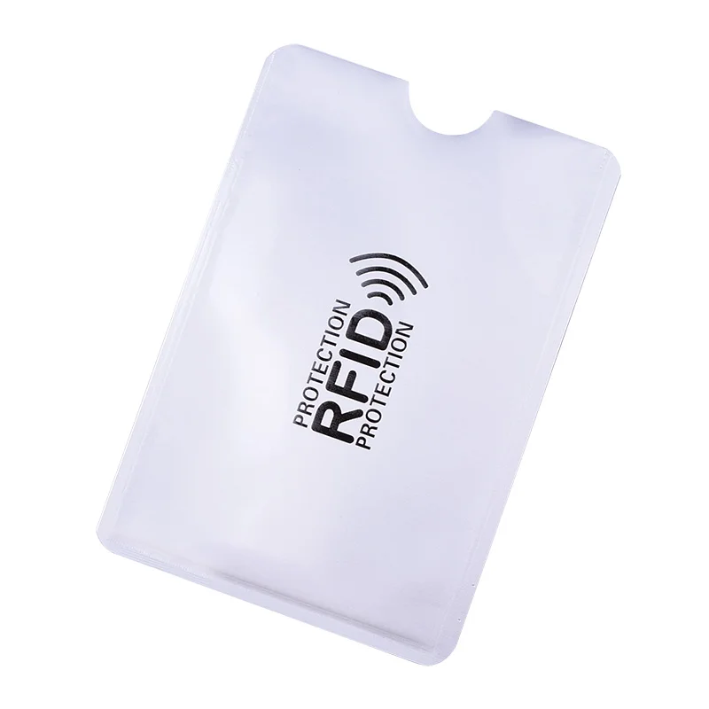 Алюминиевый чехол для защиты карт от пиратства Rfid NFC/RFID блокирующий считыватель
