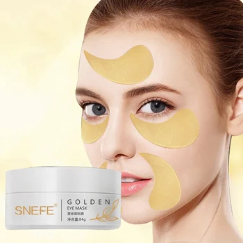 

60Pcs Golden Collagen Crystal Eye Mask Gel Eye Patch Anti-Wrinkle Anti-aging Remove Dark Circles Eyes Skin Care