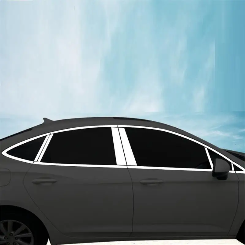 

Car Chromium Auto Body Window Wing Mirror Exterior Dashing Mouldings Protecter Modification 15 16 17 18 19 FOR Buick Vernao