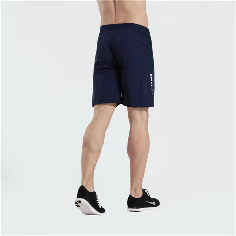 Для мужчин большой Размеры 2-в-1 шорты для бега быстрое высыхание дышащий активных тренировок бег трусцой велосипедные шорты с карман на молнии