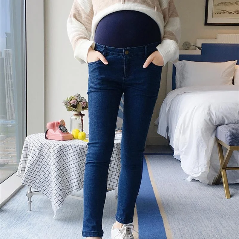 Pregnant women pants spring and autumn 2018 new pregnant women jeans tide mother wearing leggings stomach lift pants Pregnant women pants spring and autumn 2018 new pregnant women jeans tide mother wearing leggings stomach lift pants