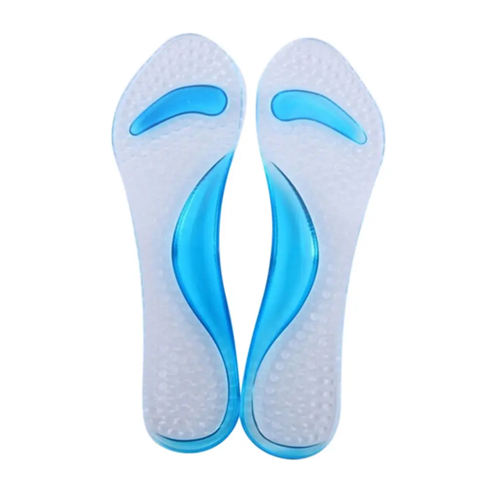 1 Pair Silicone Gel Massage Arch Support Insoles Orthotic Flatfoot ...