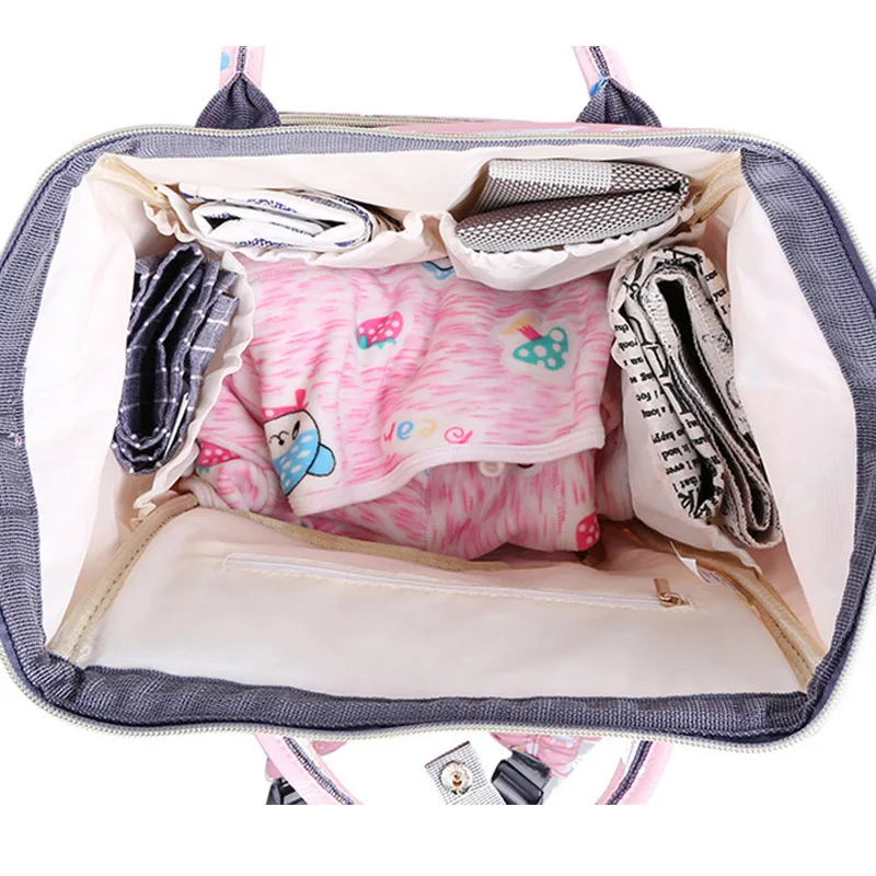 Mummy Maternity Baby Diaper Bag Mom Large Capacity Nappy Bags Unicorn Travel Baby Care Multifunction Nursing Backpack BB6039 (6)