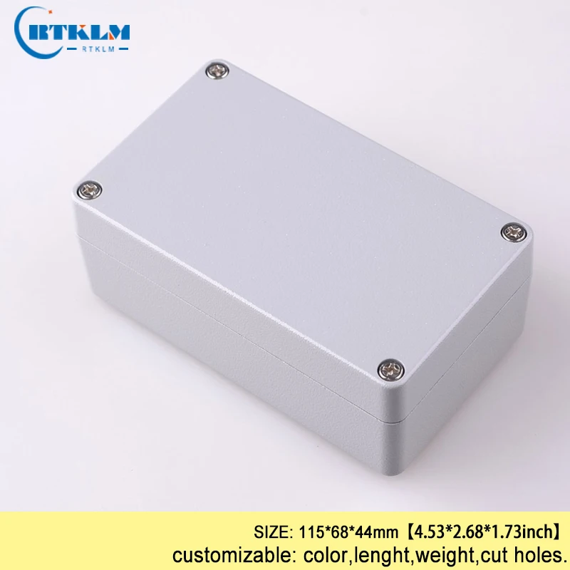 Aluminium-Engineering-Box-Shell-Gehäuse DIY Elektronische Elektrogeräte 