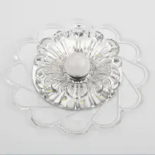 Современный светодиодный потолочный круговой светильник с кристаллами, мини потолочный светильник, светильник Rotunda для гостиной, коридора, кухни