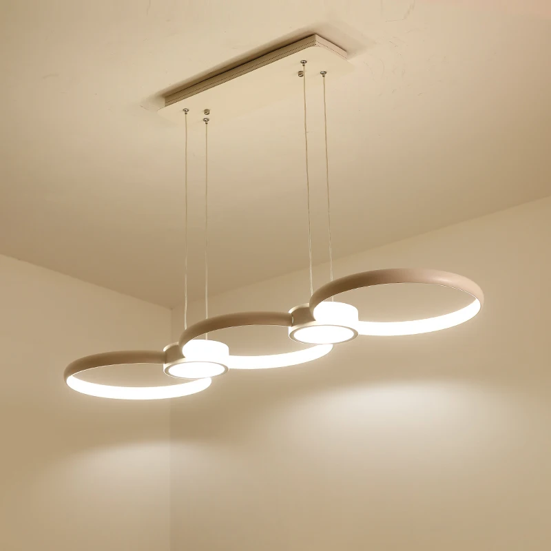 

New Designer Modern Led Chandelier Kitchen Living Dinging Room Light Fixtures LED Hanging led Chandelier Lamp lustre de plafond