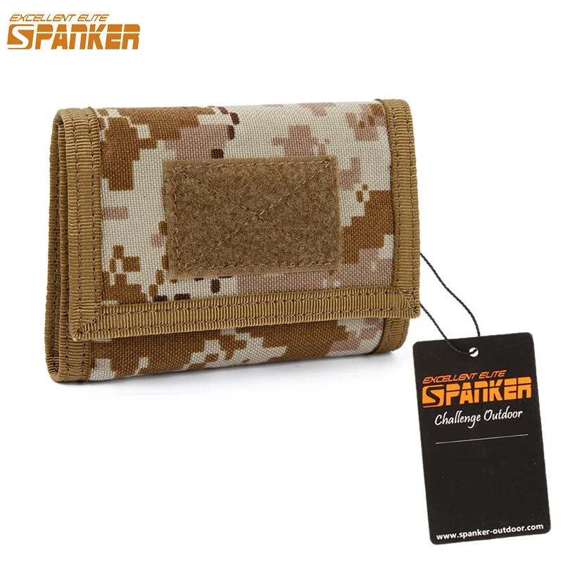 

EXCELLENT ELITE SPANKER Outdoor Hunting Sports Waterproof Wallet Handbag Camping Bag Wallet EDC Universal Wallet Card Bag