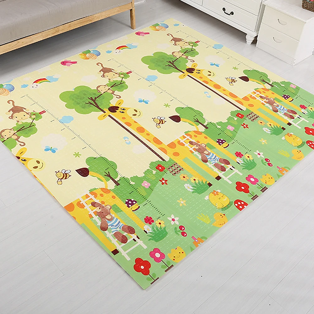 180cm*200cm*1.5cm Crawling Pad Folding Mat Carpet Play Mat XPE