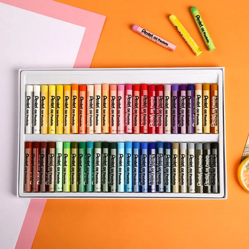 Масляные пастели PENTEL 36 цветов моющиеся мелки PHN не грязные руки картина для