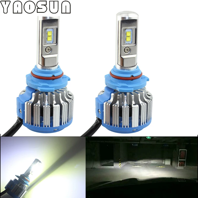 YAOSUN T1 Turbo 9006 HB4 35w 3500lm 6000K car led headlight bulbsled