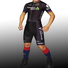 Размер велосипед человек плотный Быстрый бег Speedsuit один кусок Велоспорт костюм трек и поле молния майка Боди человек плотный Рашгард