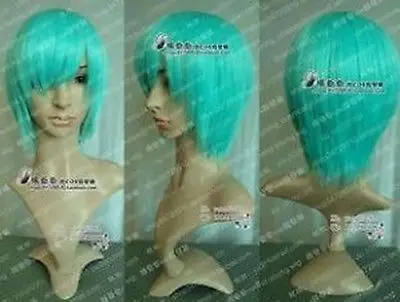 Project Cirno Cosplay Short Sky Blue WigsParty cosplays heat resistant (B0324) |