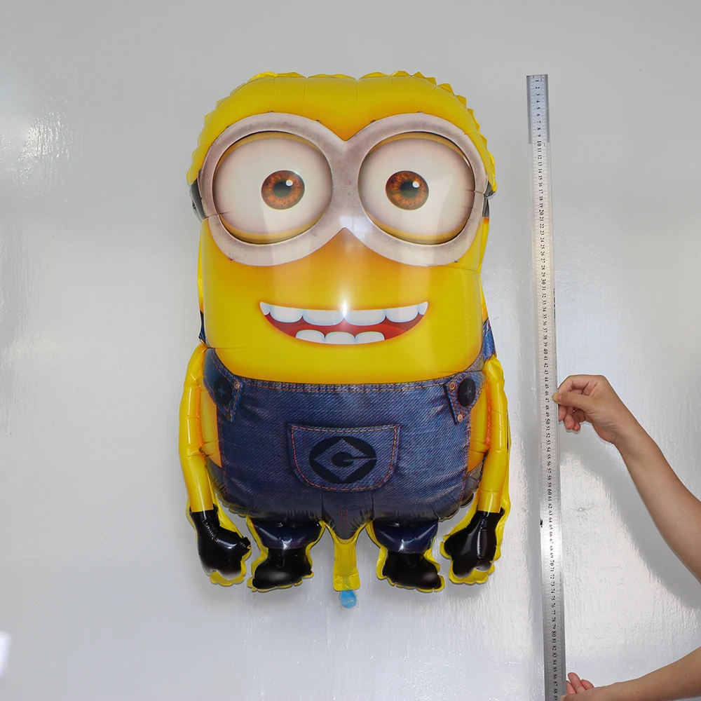 9265 Cm Ukuran Besar Minions Balon Kartun Gambar Bola Untuk Anak