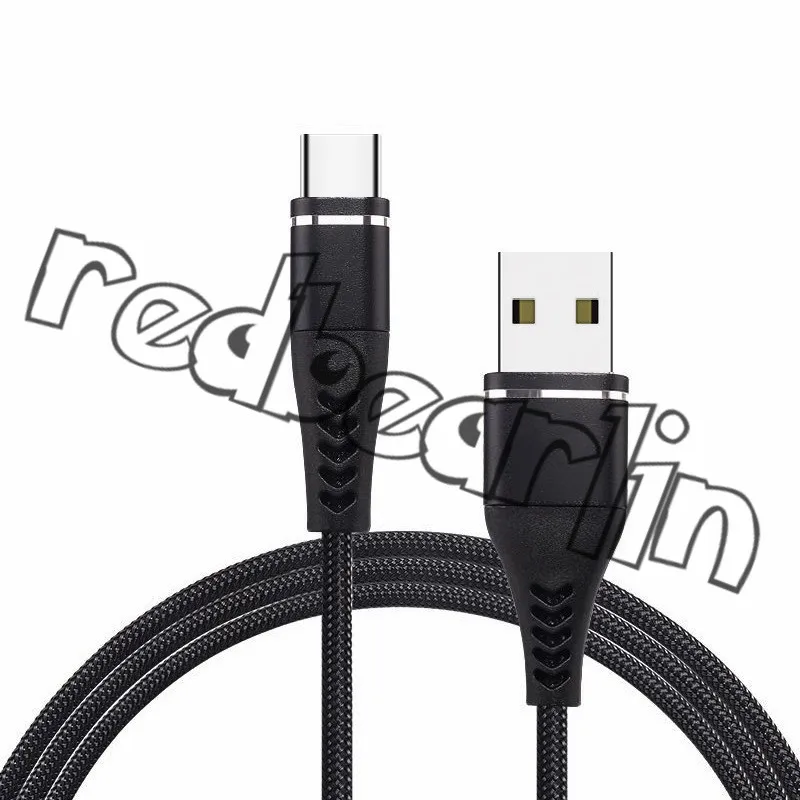 1 m 2 m 3M USB кабель 6ft 10ft сплав текстильный нейлоновый кабель для зарядки передачи данных для Samsung Galaxy S6 S7 S9 S10 Htc