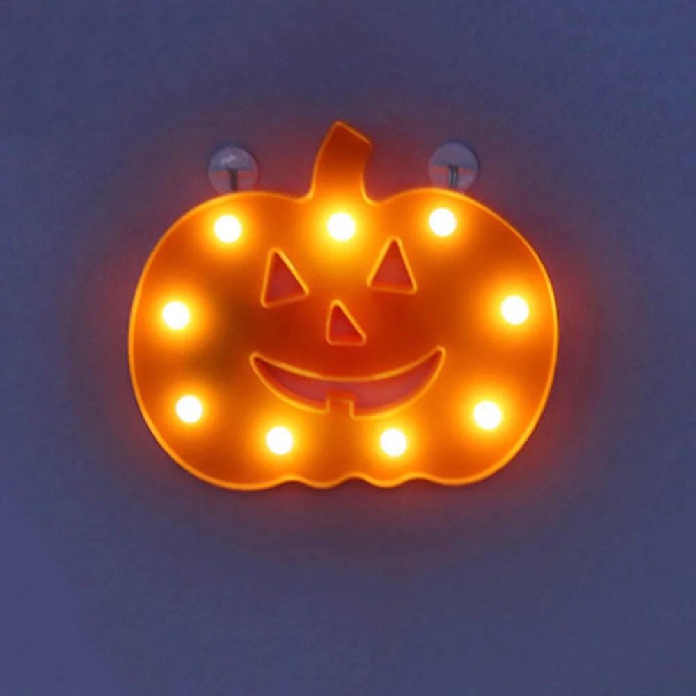 

Halloween Decorative Cute LED Pumpkin Lights Luminary Wall Table Bedside Lamp Cartoon Design Decor for Party Lighting Gifts
