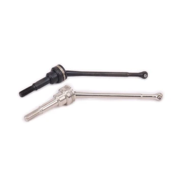 

2PCS Iron Black #45 Steel Silver Front/Rear Cvd Universal Drive Shaft For Rc Model Car 1/10 Himoto Big Foot E10Mtl E10Mt E10Bp