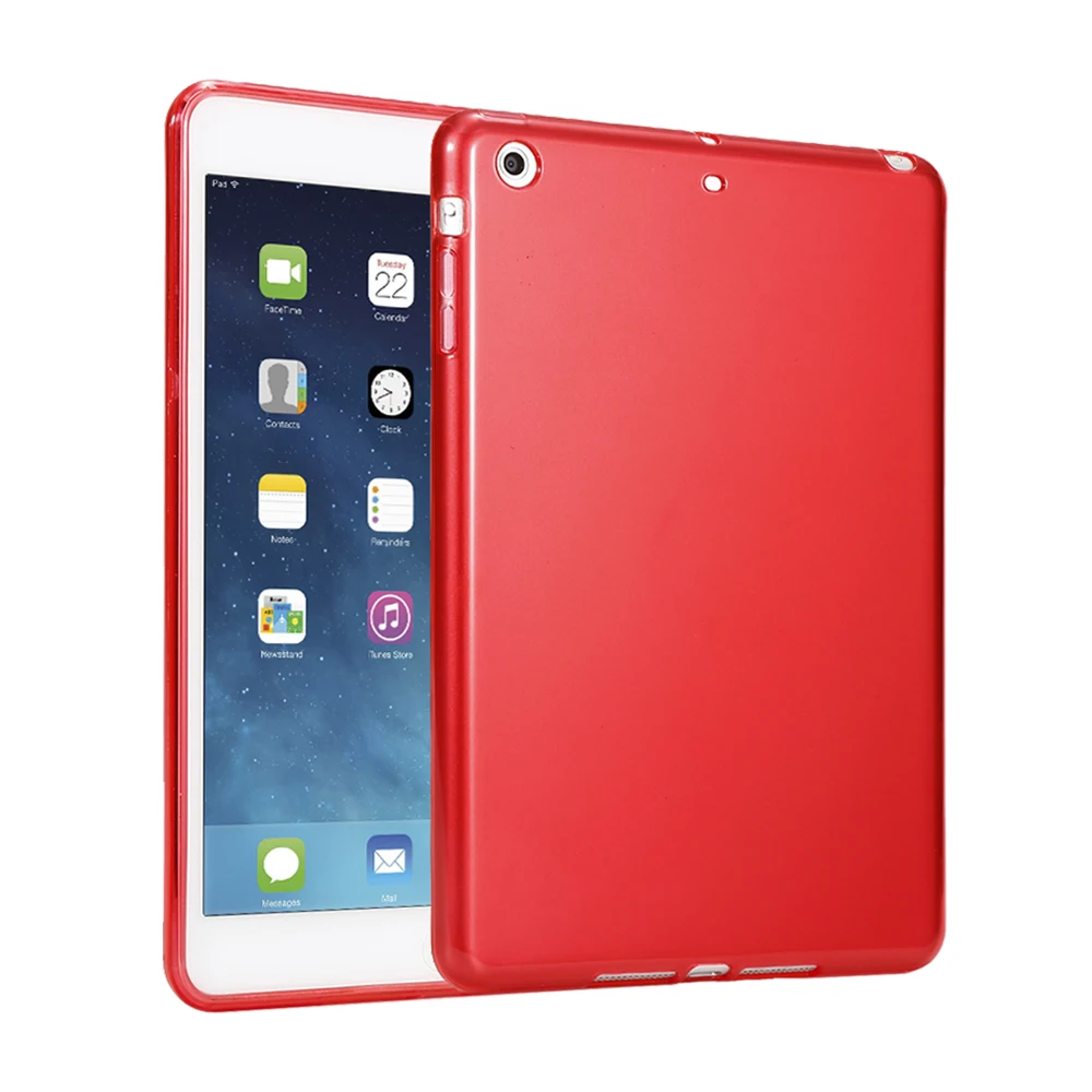 Чехол для iPad Mini 4 3 2 1 чехол из искусственной кожи Силиконовый мягкий стенд Авто Режим сна/Пробуждение Смарт-Чехол для iPad Mini 2 чехол цветной
